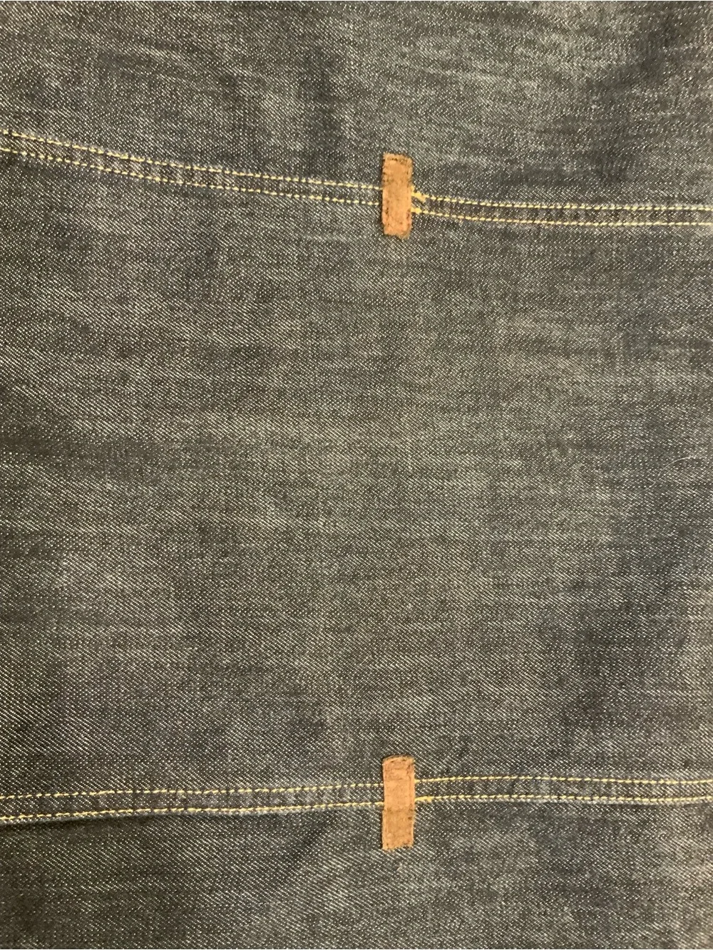 GAP Dark Indigo Denim Midi Skirt